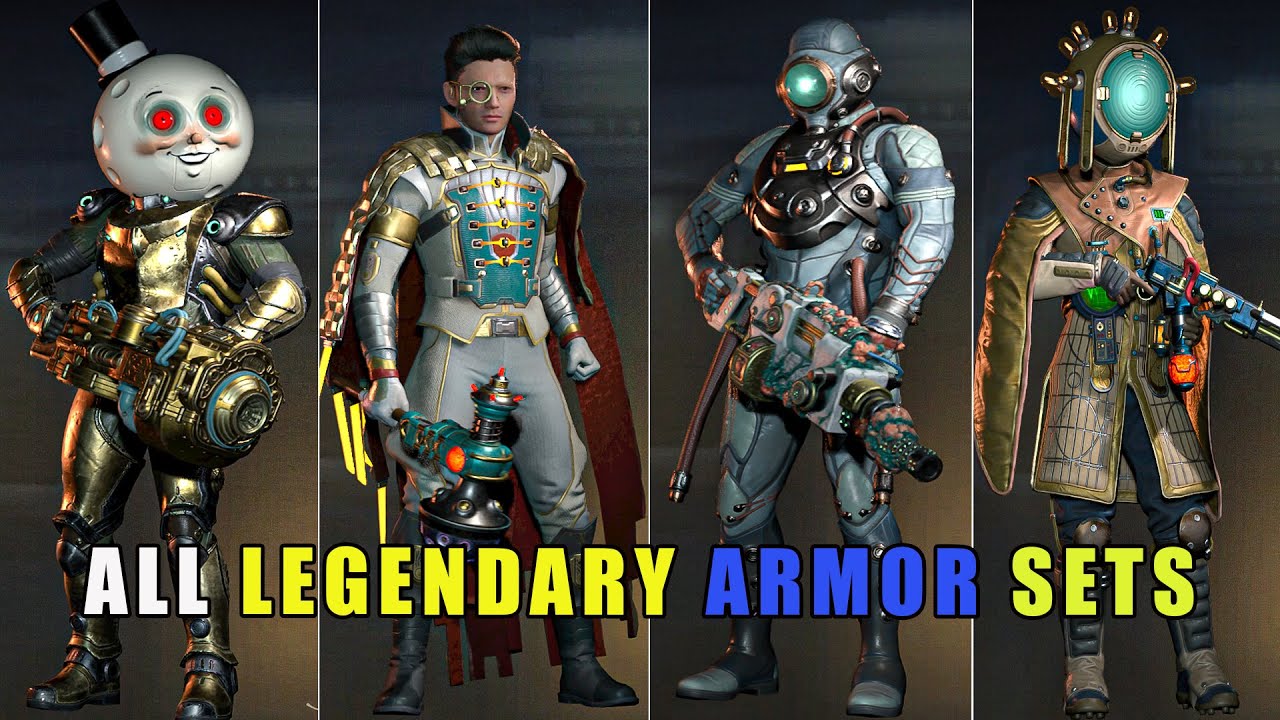 All Armor Sets Showcase , Outfits & Upgrades | The Outer Worlds 2