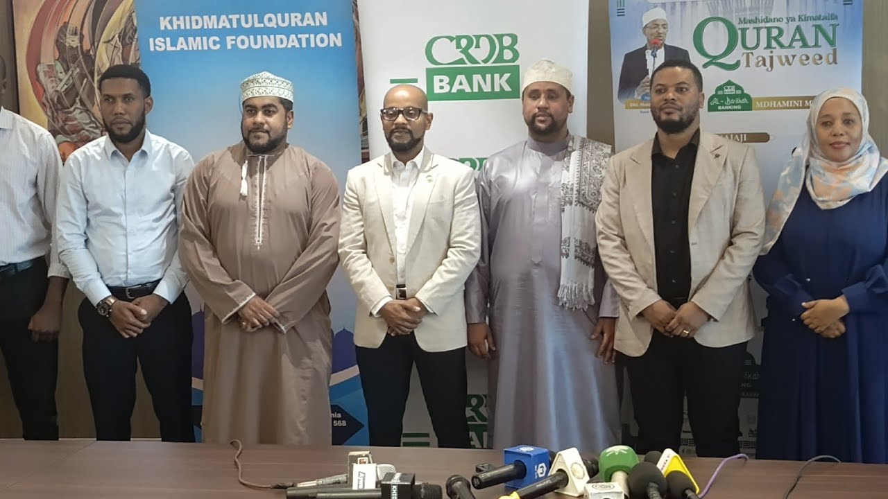 MASHINDANO YA QURAN YA TAJWEED KUFANYIKA FEB 28 RAIS MWINYI MGENI RASMI CRDB KUTOA MAMILIONI YA PESA