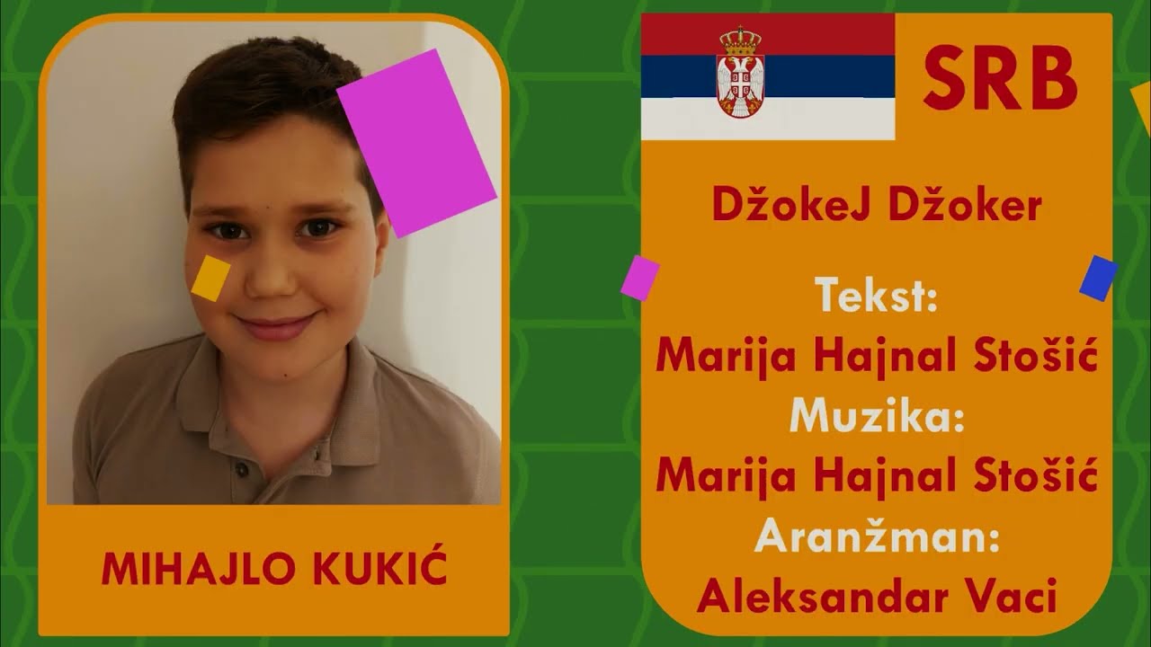 13* Festival ŠARENI VOKALI 2023 - Mihajlo Kukić (SRB) - DžOKER DžOKEJ
