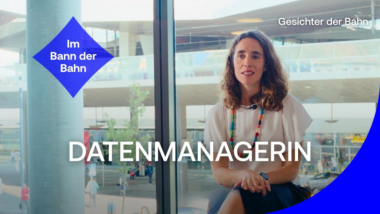 Im Bann der Bahn | Gesichter der Bahn: Datenmanagerin – María del Carmen Calatrava Moreno