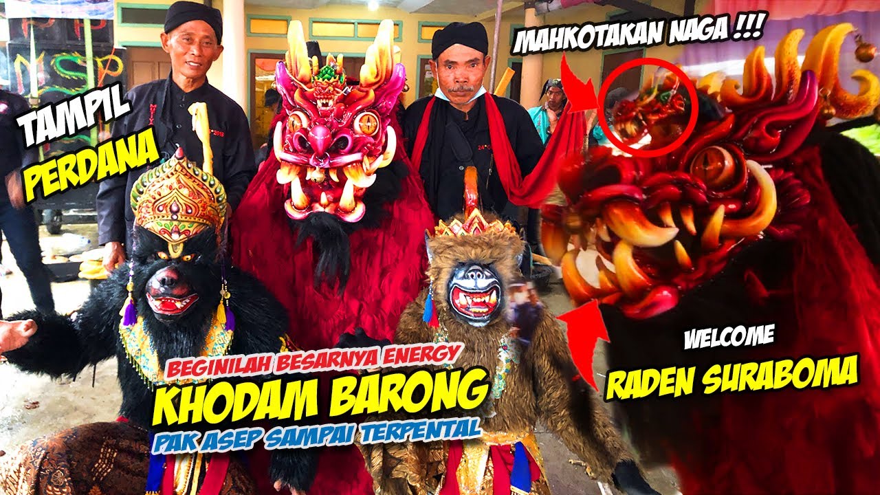 MUNCULNYA KHODAM BARONG RADEN SURABOMA ❗❗ KUDA LUMPING MUTIARA SURYA PUTRA 🔥 BARGOLA TV