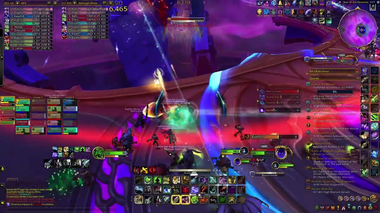 WoW The War Within Manafoge Mythic Reclears