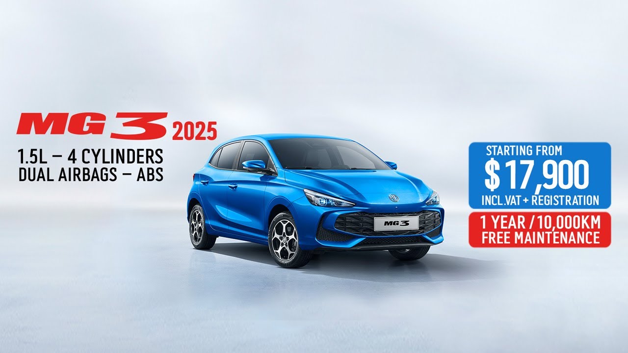 Introducing the MG3 2025