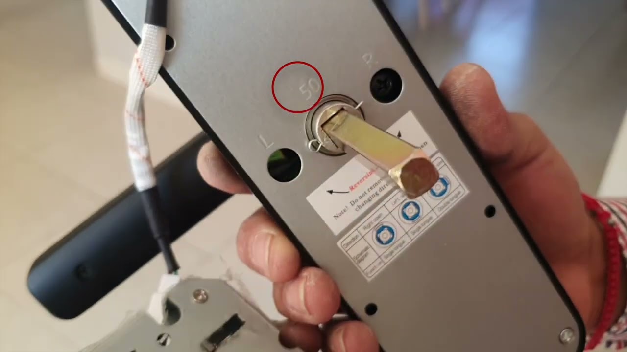 Instalación cerradura inteligente