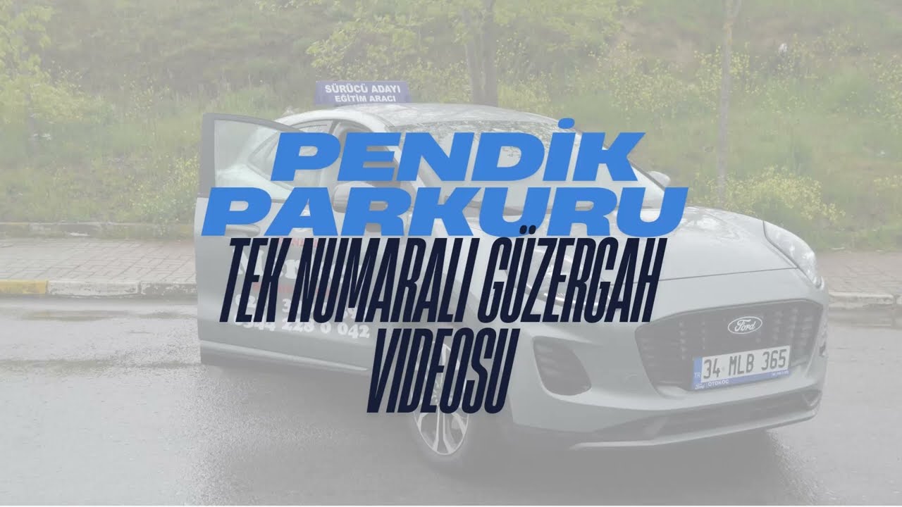 PENDİK TEK NUMARA SINAV PARKURU (DETAYLI ANLATIM)