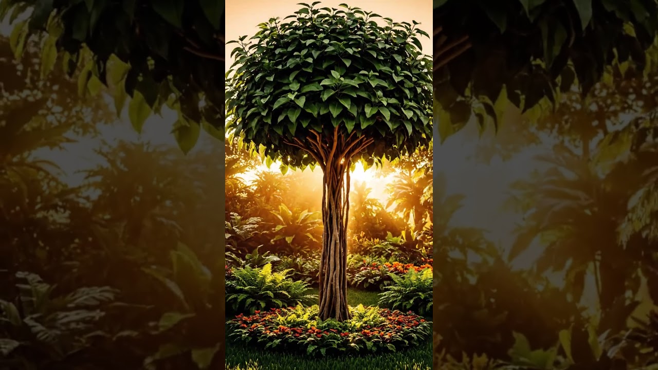 🌳 Banyan Tree – The Ancient Beauty and Majestic Roots of Ficus benghalensis 🌿
