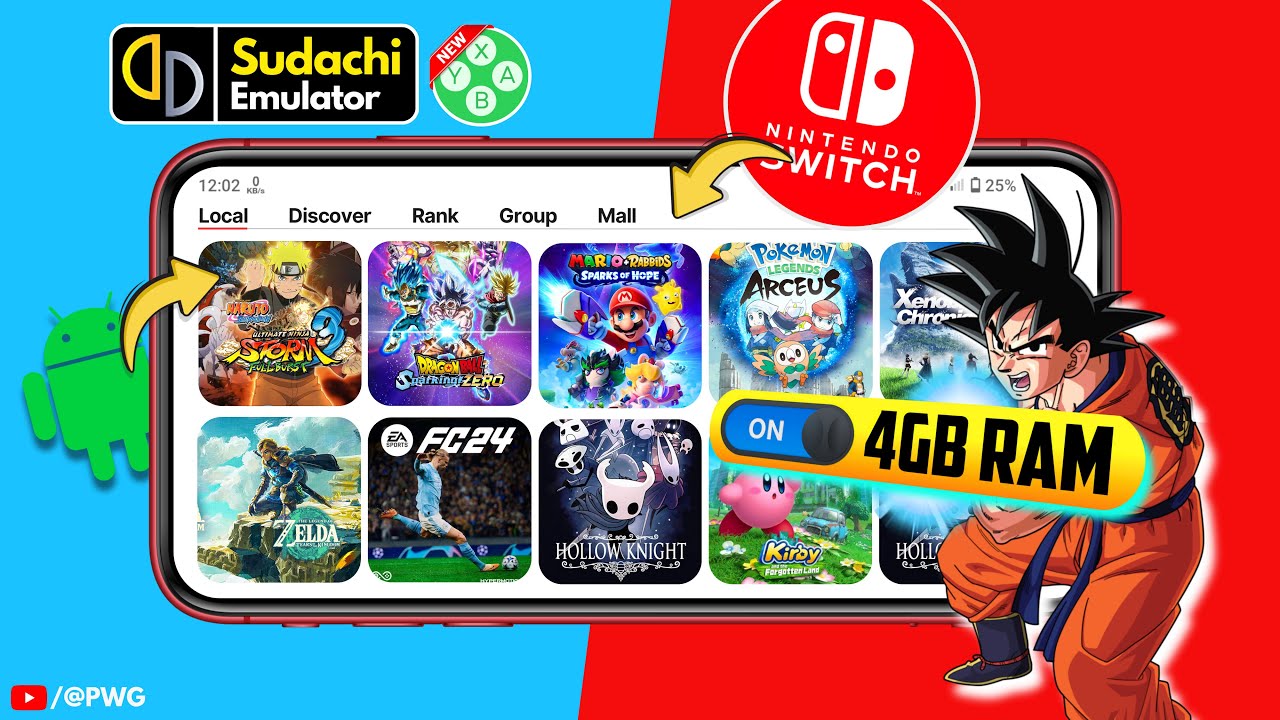 How to setup Sudachi Emulator on Android | New Nintendo Switch Emulator