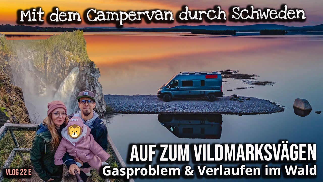 Gasprobleme, Verlaufen im Wald und Rentiere auf dem Vildmarksvägen - Wohnmobil Vanlife in Schweden