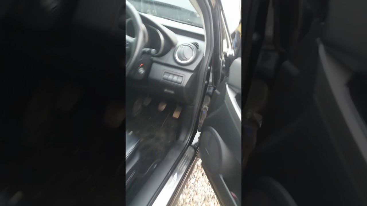 Mazda cx 7 dpf light flashing due to service needed UK