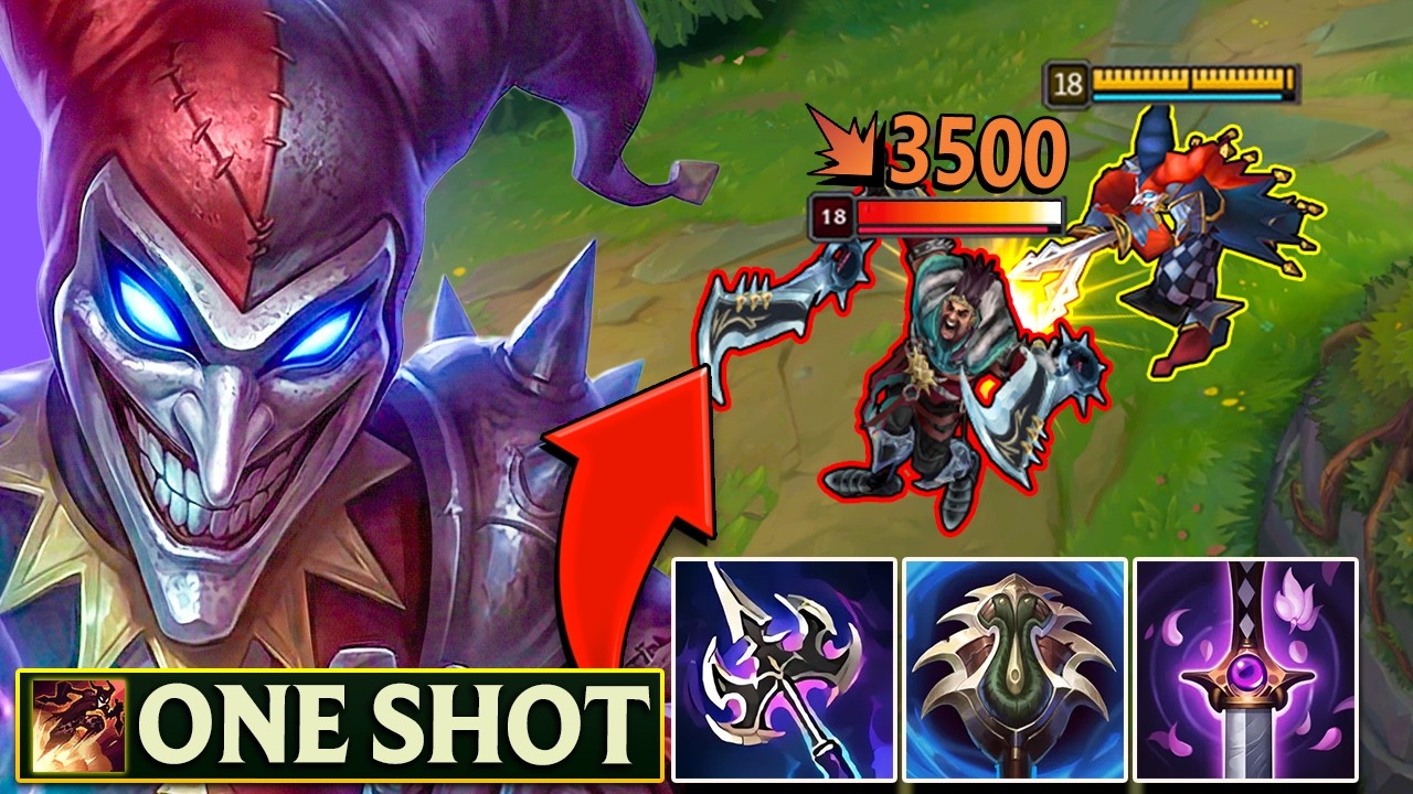 I invented a busted AD Shaco build that backstabs your entire health bar