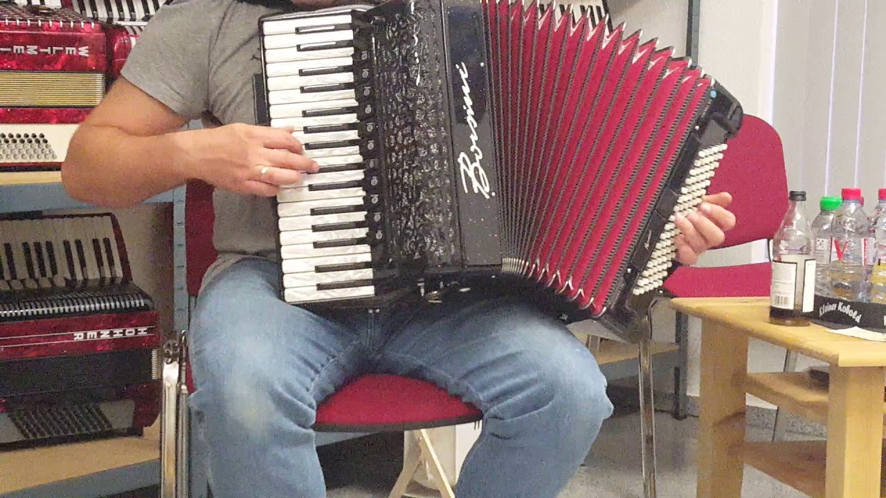 Klangprobe Akkordeon Borsini Vienna K8