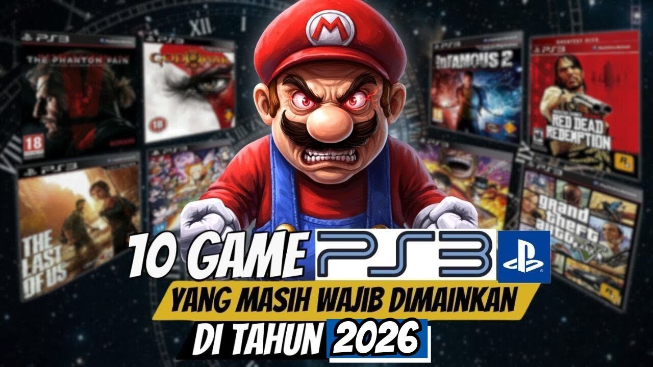 10 Game PS3 yang Masih Wajib Dimainkan di 2026! | Nostalgia Terbaik Sepanjang Masa
