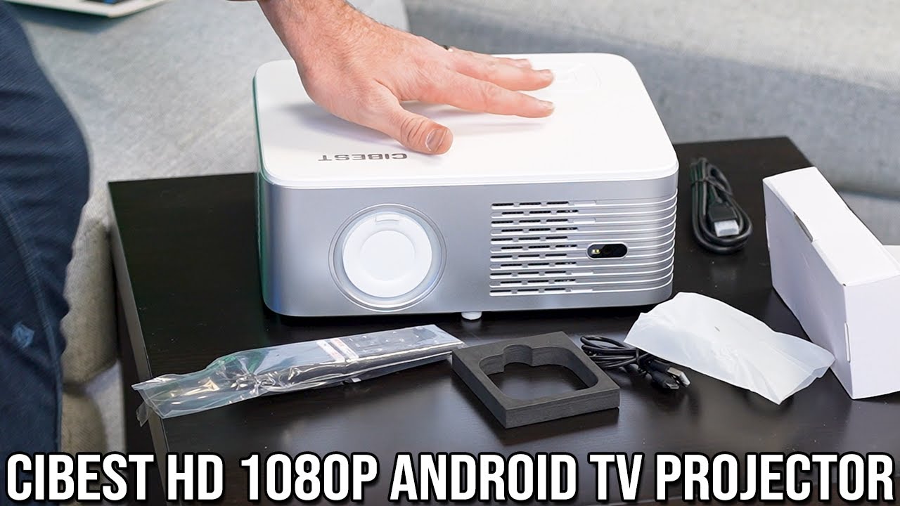 CiBest HD 1080P HDMI Android TV Projector