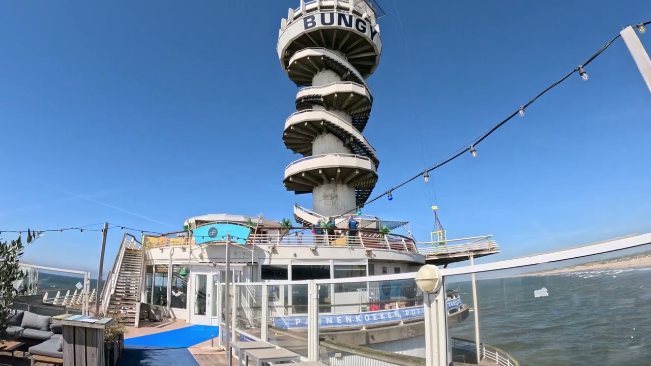 De Pier | The Hague Walking Tour 4K
