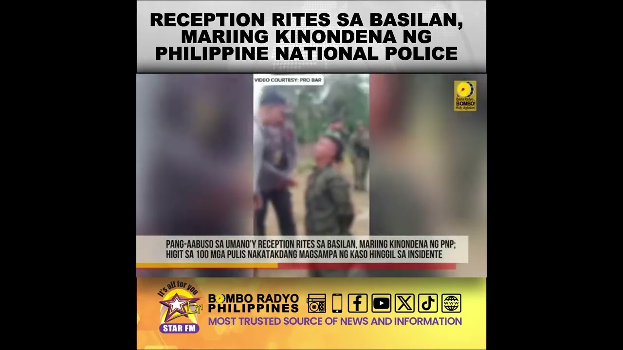 RECEPTION RITES SA BASILAN