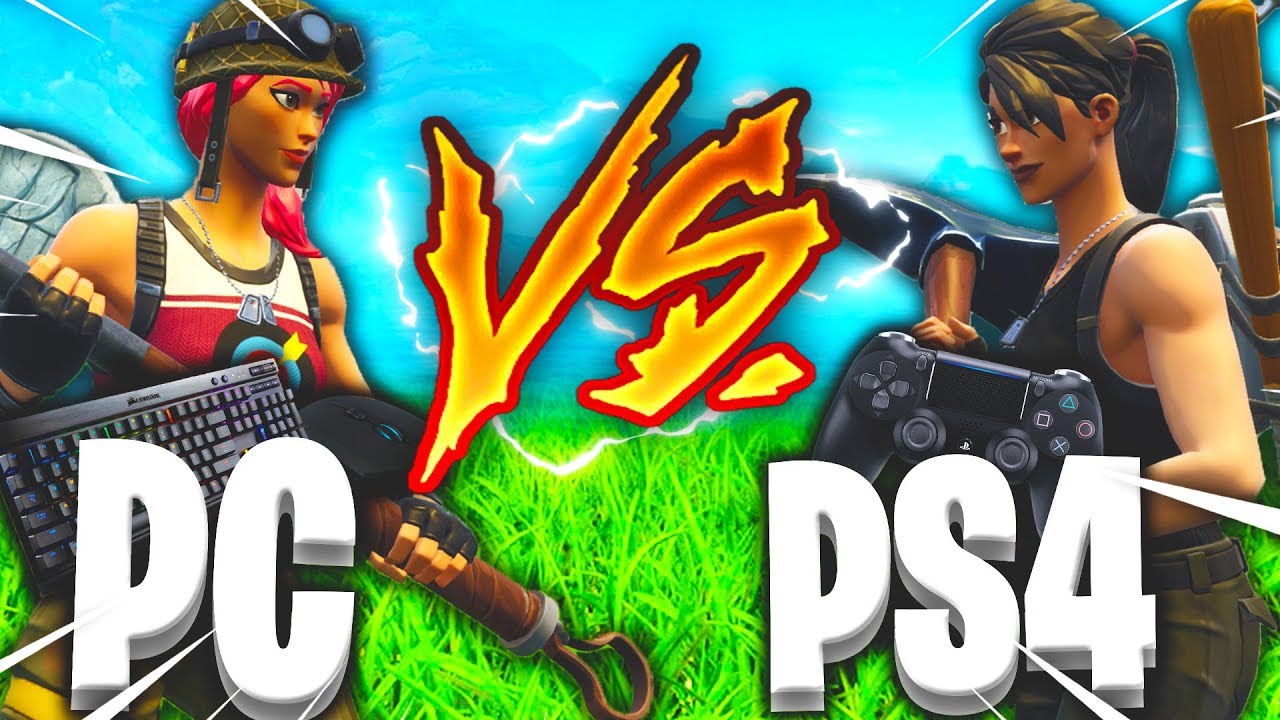 🔥 J'affronte le MEILLEUR joueur PS4 en BUILDFIGHT sur Fortnite ?! [PC VS PS4]