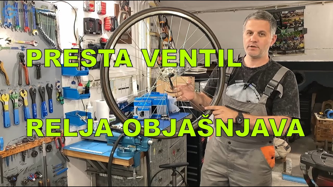 Kako se duvaju Presta ventil i ostali ventili - Relja objašnjava