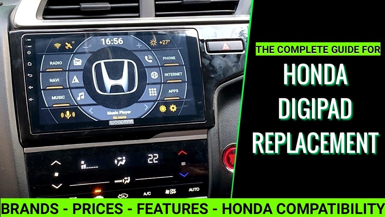 Замена Digipad 1.0 — Полное руководство — Honda WRV/City/Amaze/Jazz — Gizmobeep
