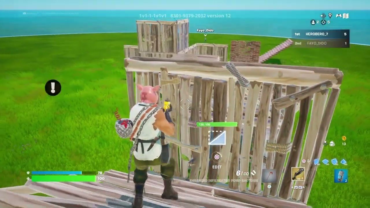 تحدي جديد هلعب 1v1 بسلاح واحد