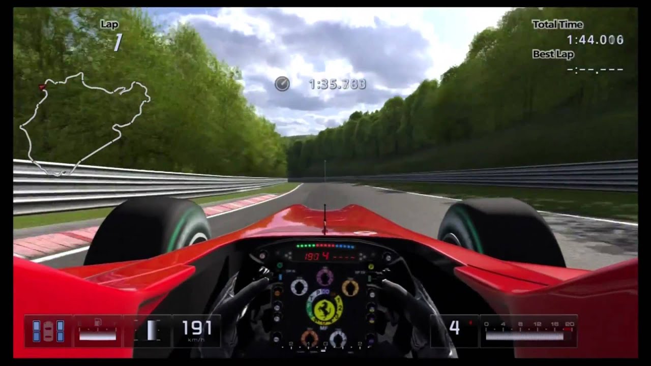 Gran Turismo 5 Nurburgring Ferrari F10