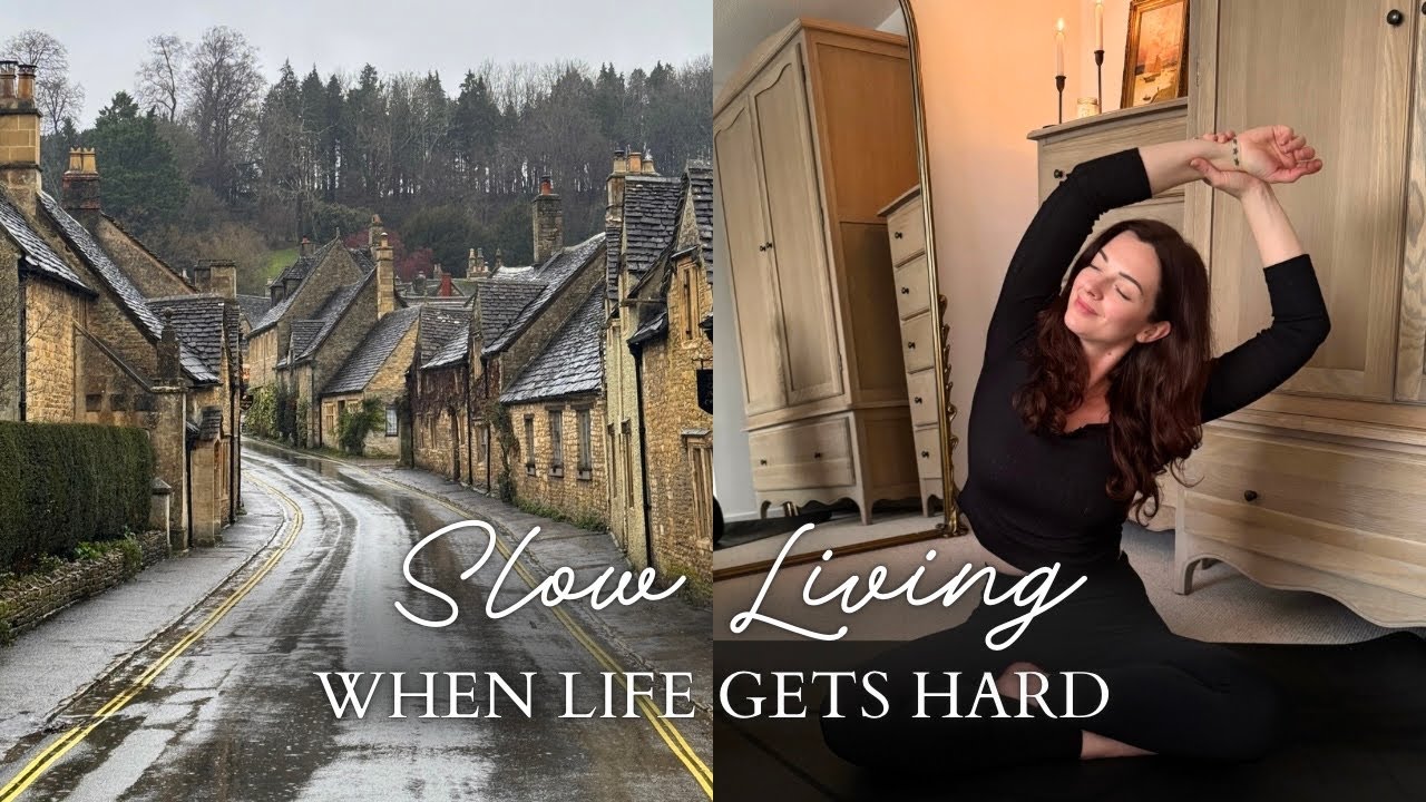 Slow Living During the Hardest Time of the Year | Yule Winter Solstice Cotswolds Countryside Vlog
