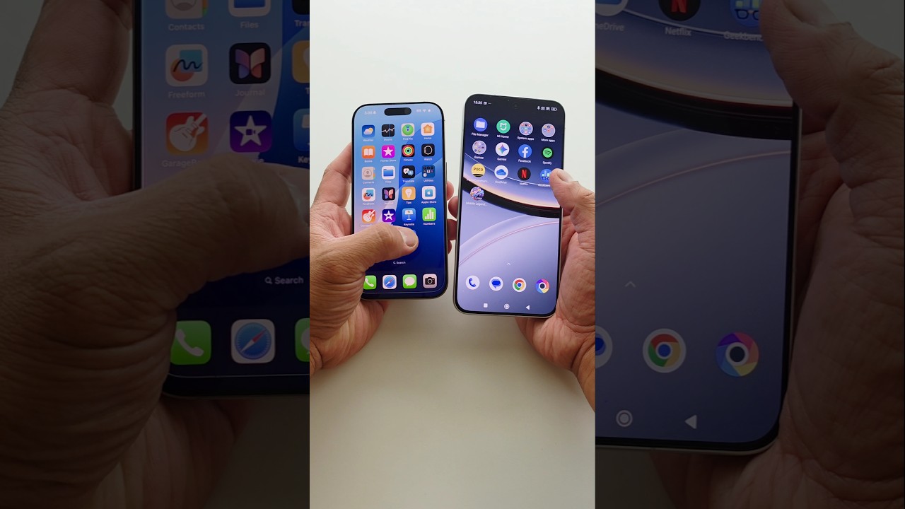 Poco F7 против iPhone 16 Pro 🔥