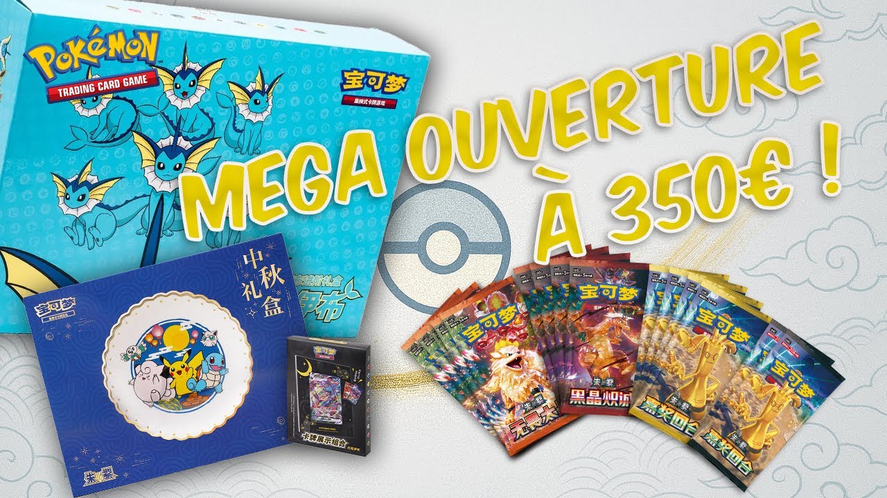 MEGA OUVERTURE à Shanghai 🇨🇳💥 pour 350 € ✨ | Coffrets, boosters & grosses surprises !