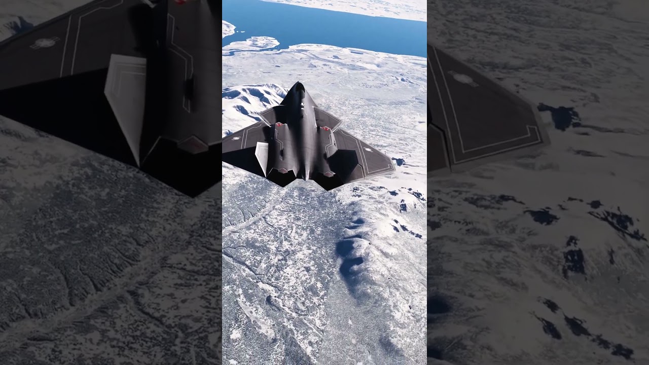 A shadow in the sky. The F-47 Vader represents the future vision of sixth-generation combat aviation