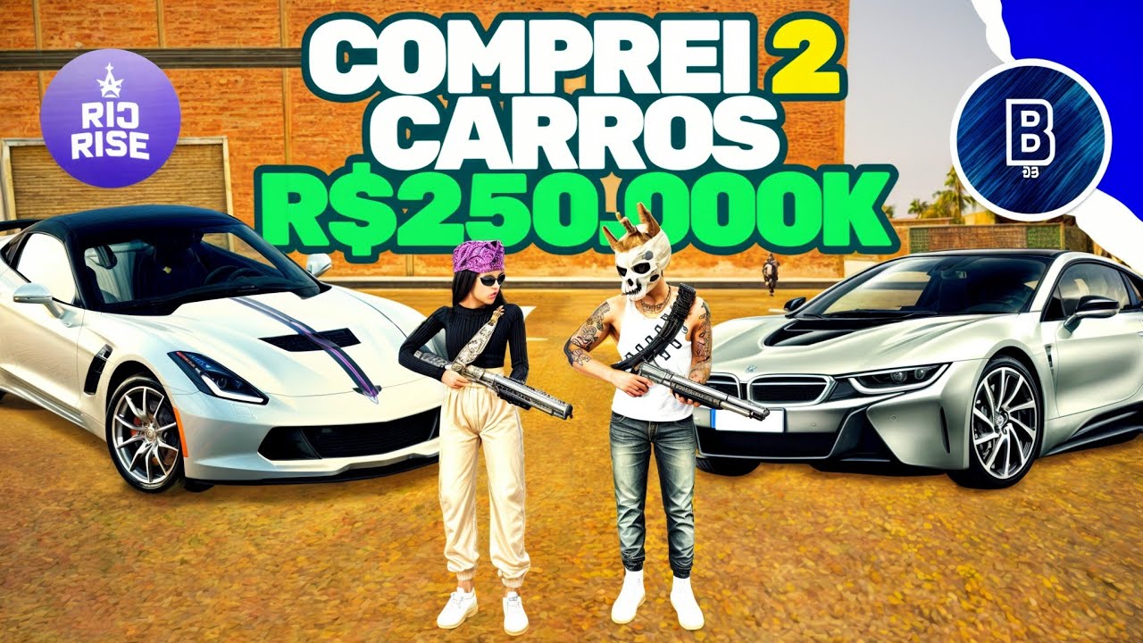 Rio Rise | COMPREI DOIS CARROS no RIO RISE RP E GASTEI 250K 🤑🤑