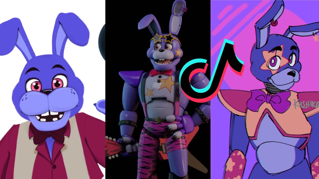 TikTok compilation for Glamrock Bonnie simps fnaf: security breach #1