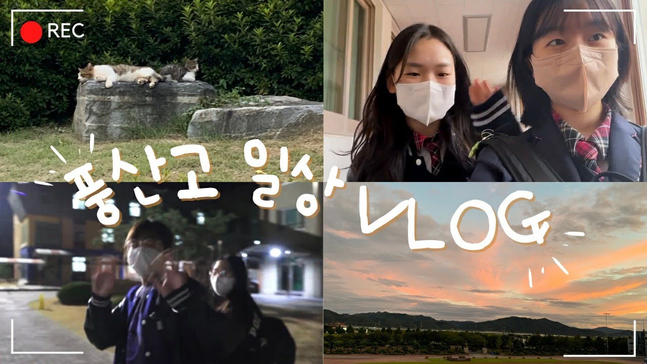 [v-log] 풍산고 학생의 하루✨ / 풍산고 일상 v-log