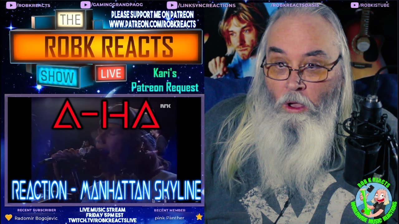 A-ha - Manhattan Skyline (Live in NRK 1991) | First Time Hearing Reaction