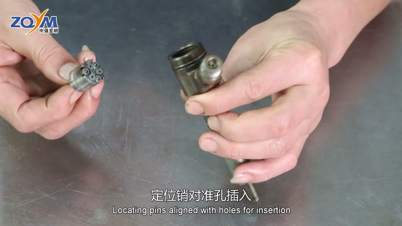 CAT 320D injector disassembly  guide