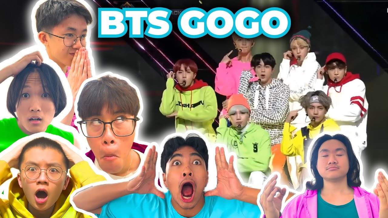 REACTING TO BTS 'Go Go' COMEBACK STAGE