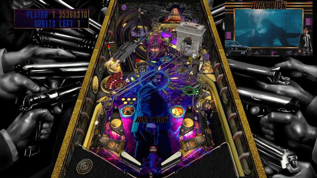 John Wick (BABAYAGA Pinball edition)1.0 - Pinball VPX - nice bug table