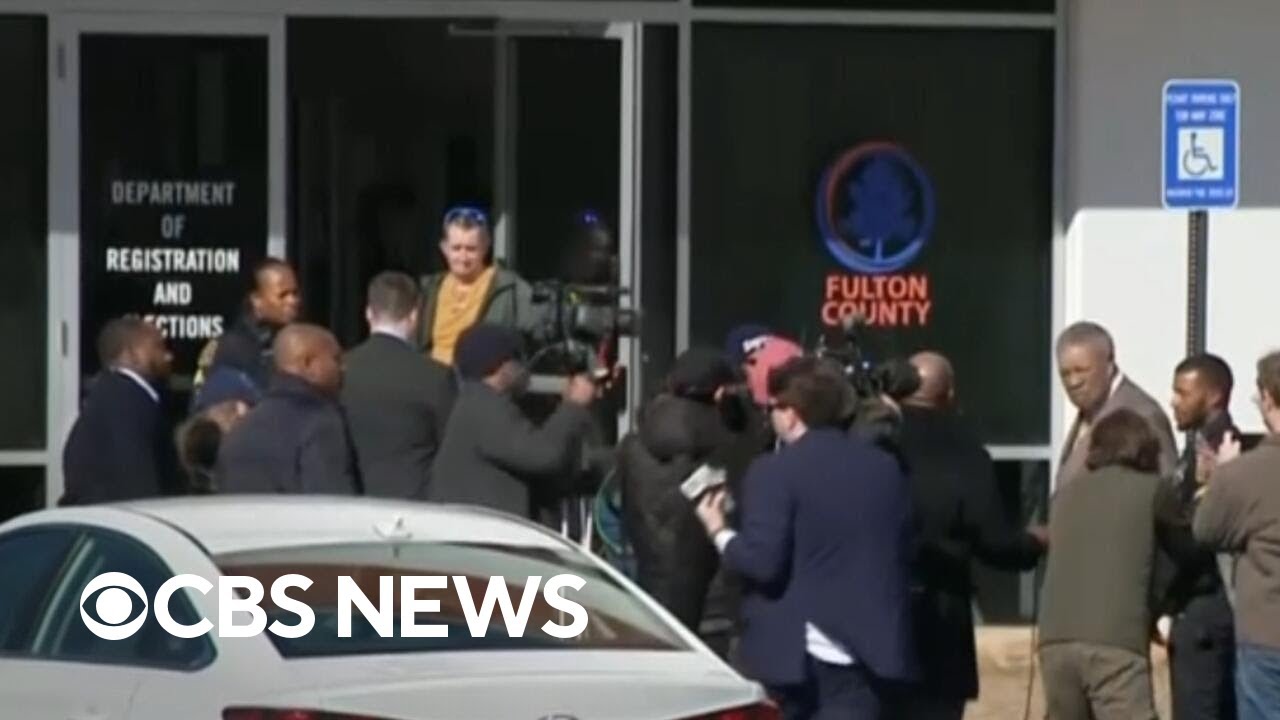 FBI searching Fulton County, Georgia, election office