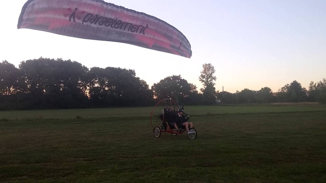 Paraelement - start motoparalotni