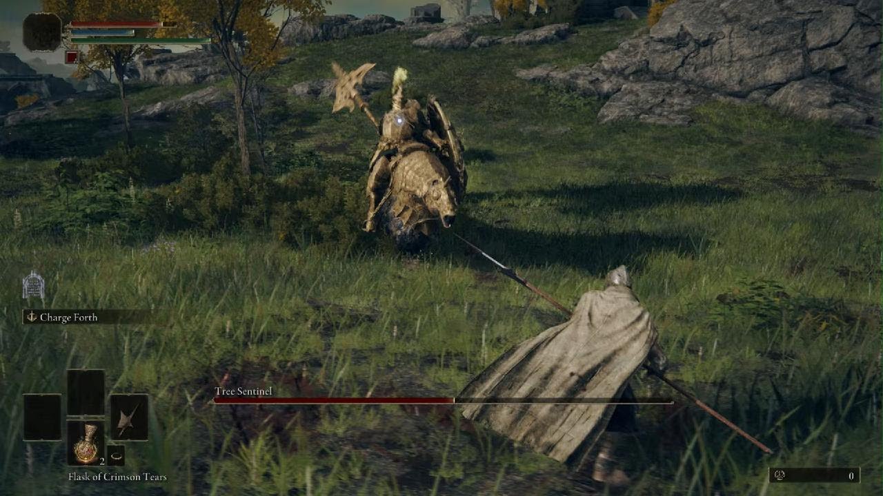 Rangoon_Dip: Tree Sentinel Boss Fight (Elden Ring)