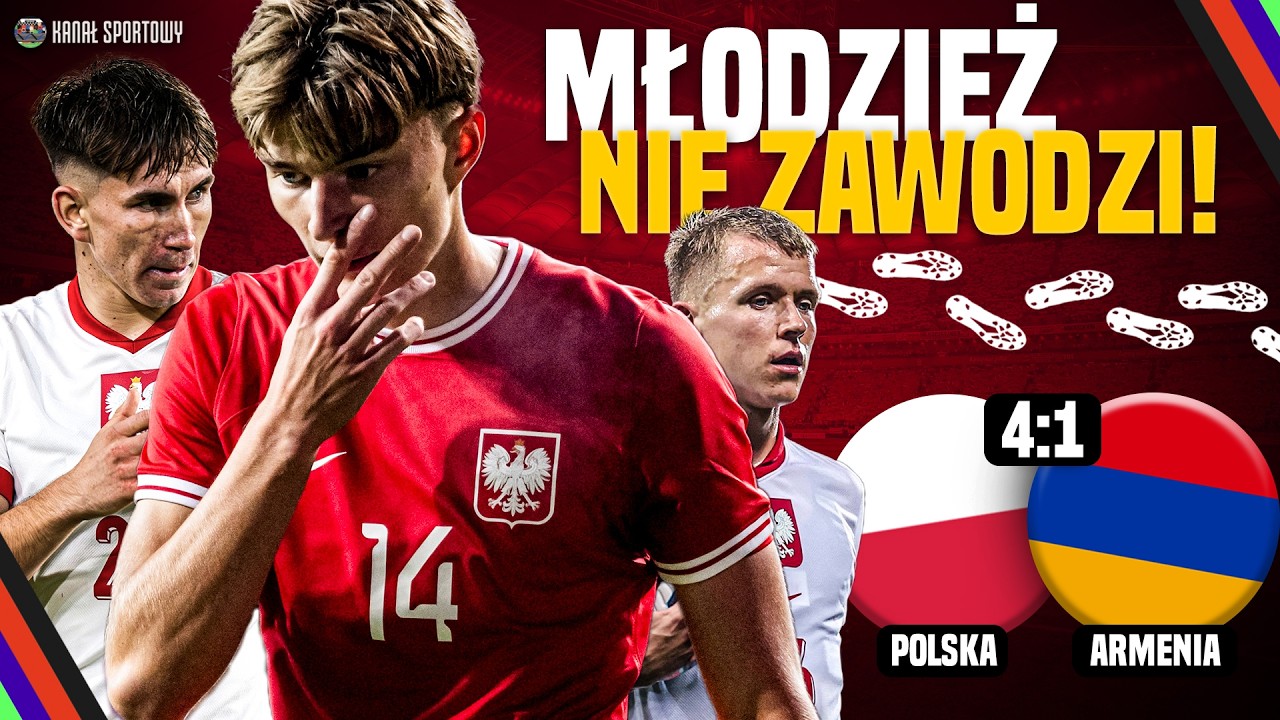 U21: POLSKA &ndash; ARMENIA 4:1! BRZĘCZEK I EKIPA MAJĄ SI&Oacute;DME ZWYCIĘSTWO! | EL. EURO U21