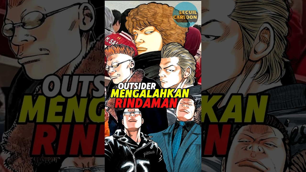 Inilah outsider yg hampir mengalahkan Rindaman #crowszero #manga #anime