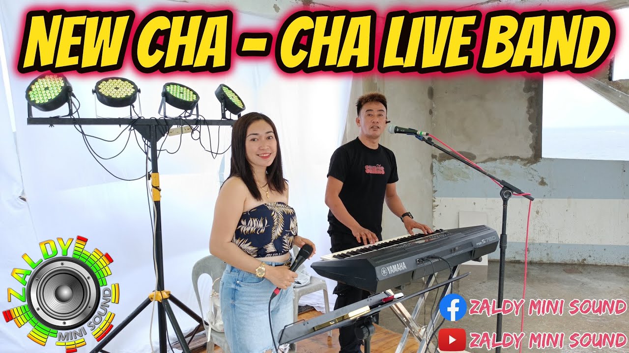 NEW CHA - CHA LIVE BAND - RHEA & ROMEL FT. ZALDY MINI SOUND - LIVE BAND GIG AT ALLEN N. SAMAR