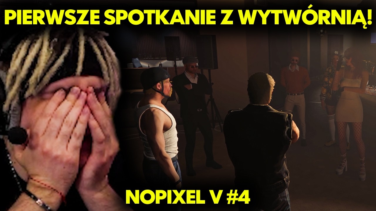 NASZE SPOTKANIE Z LABELEM! | NOPIXEL V #4