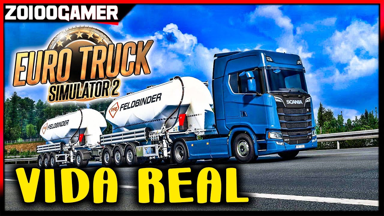 O INÍCIO DA VIDA REAL NO EURO TRUCK SIMULATOR 2 - Mapa Brasil ETS2