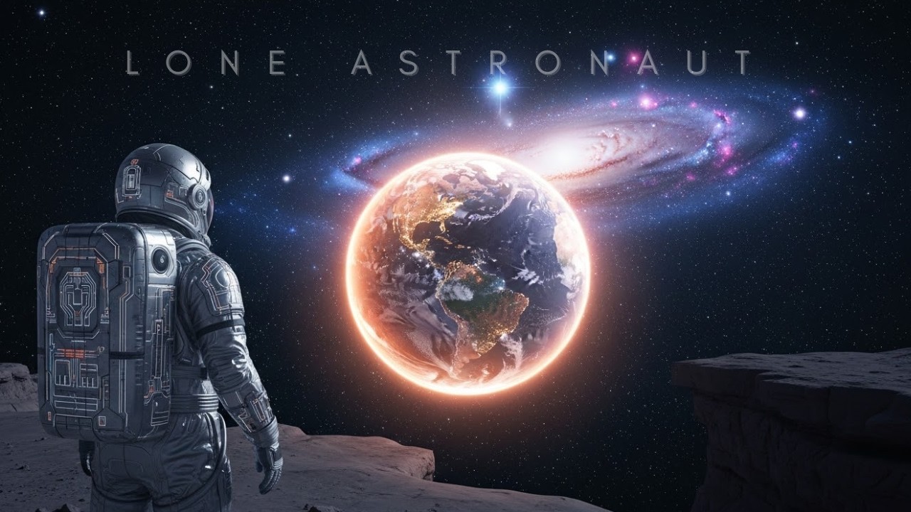 Lone Astronaut Above Earth | Deep Space Sci Fi Ambient Music for Dreaming Among Galaxies