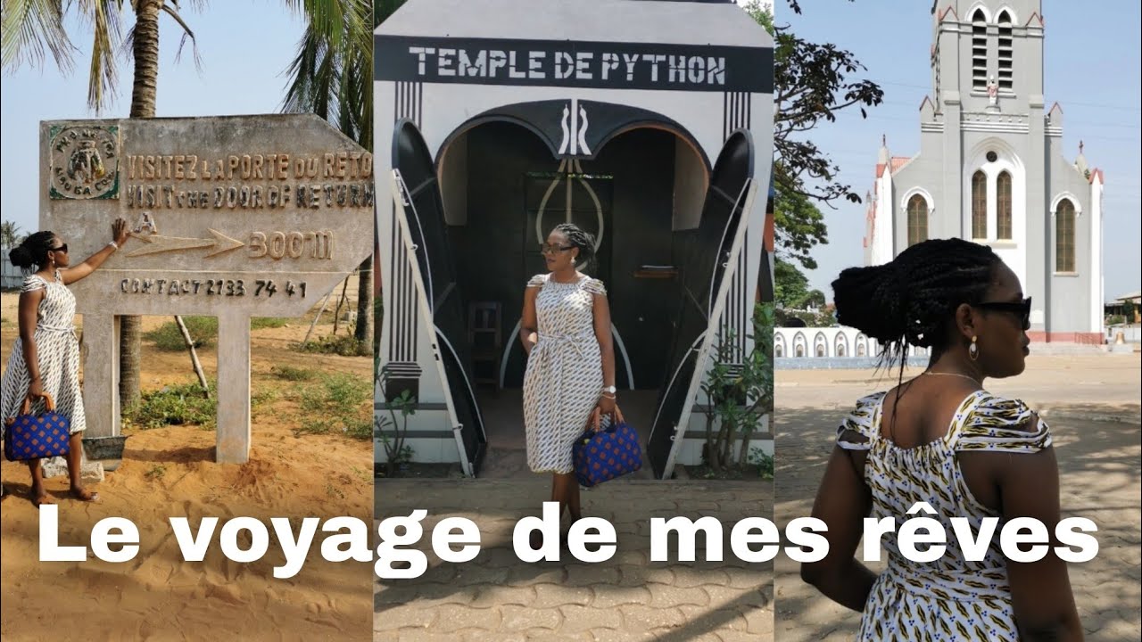 Mon incroyable voyage au Bénin : place de l'Amazone, Temple de Python, Porte de non retour ...