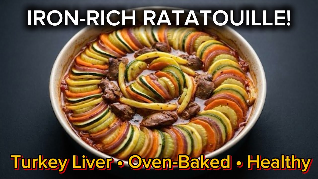 I Added Turkey Liver to Ratatouille — And It’s Iron-Rich, Tender & Delicious!
