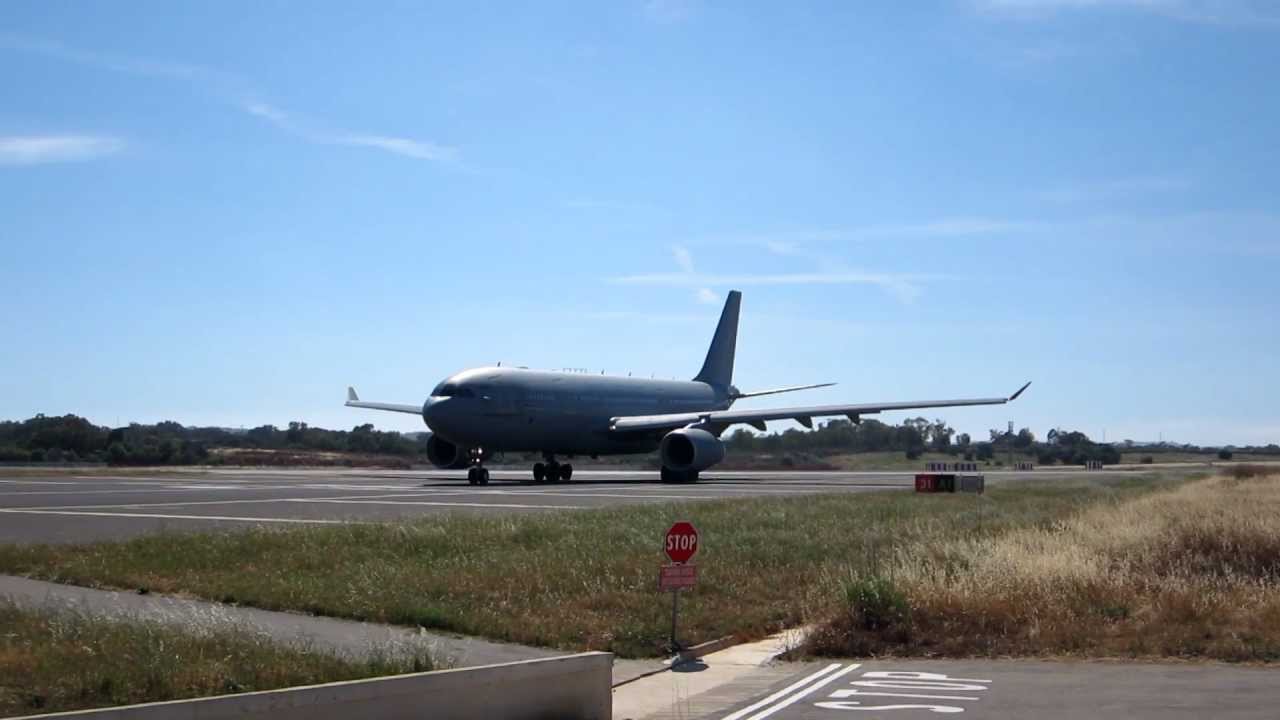 RAF A330 MRTT Voyager - Malta 2012 *HD