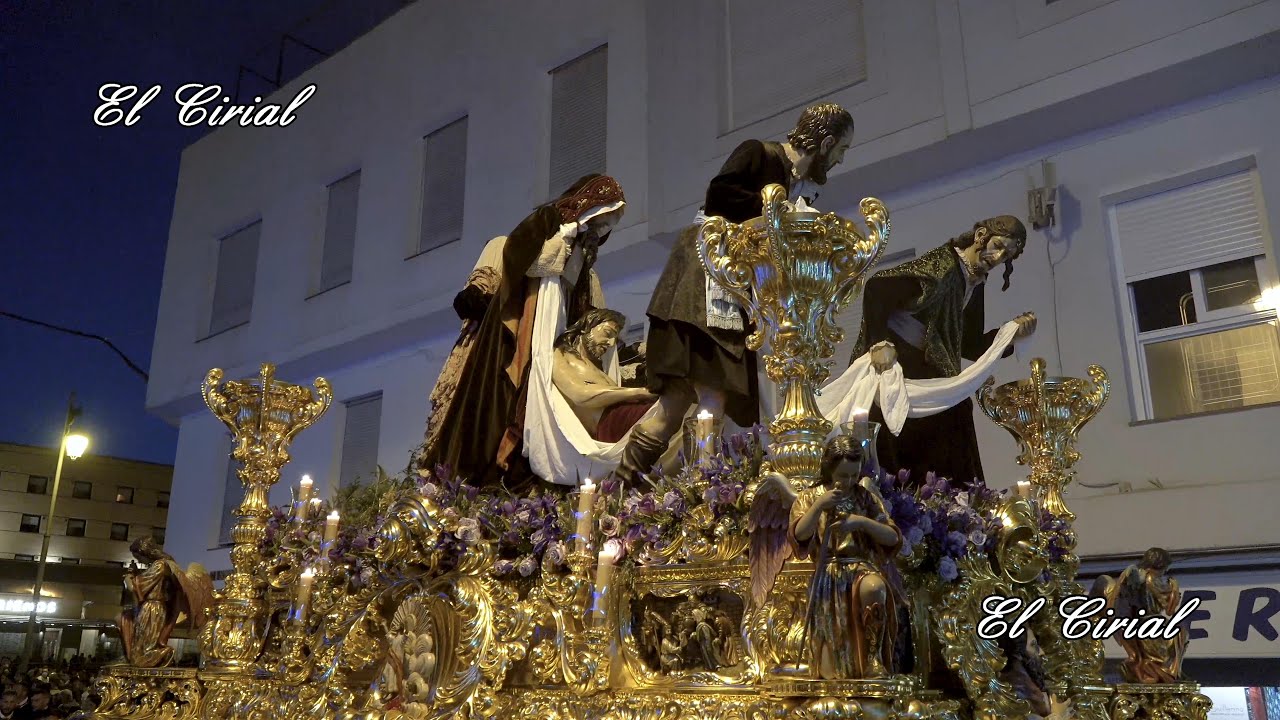 SANTO TRASLADO Y SOLEDAD DE SAN PABLO MALAGA 2022 CURVA PASILLO SANTA ISABEL CON CALLE CISNEROS 4K