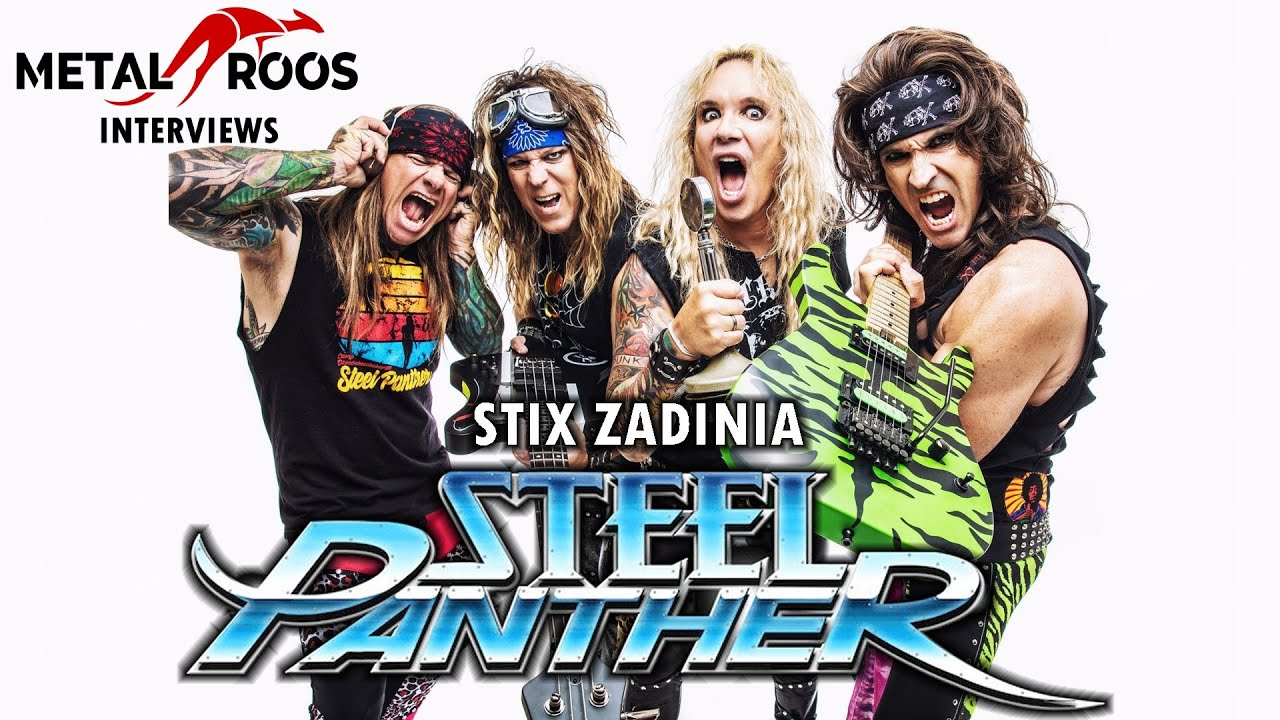 INTERVIEW: Stix Zadinia of Steel Panther shares wild tour stories