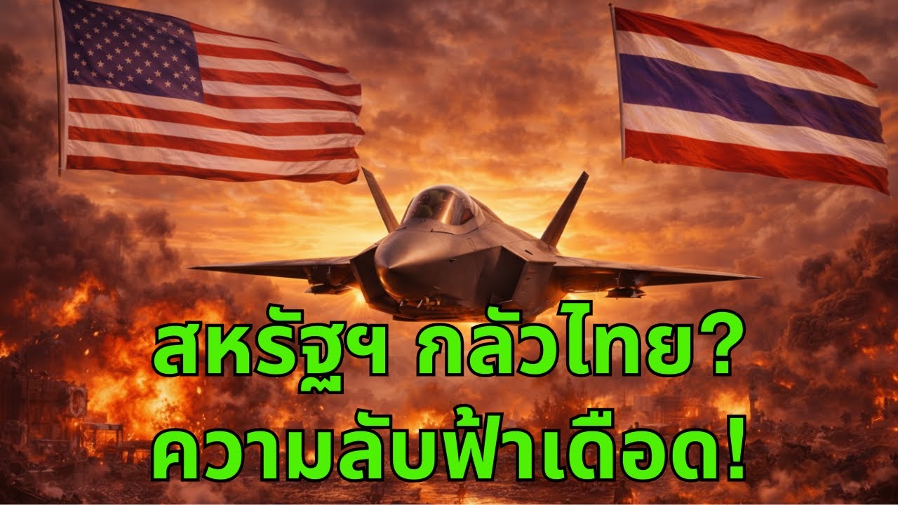 ทำไมสหรัฐฯ ถึงหวั่น ไม่กล้าขาย F-35 ให้ไทย? แฉแผนลับ MDU ที่อันตรายยิ่งกว่า! | การสร้างใหม่ด้วย AI